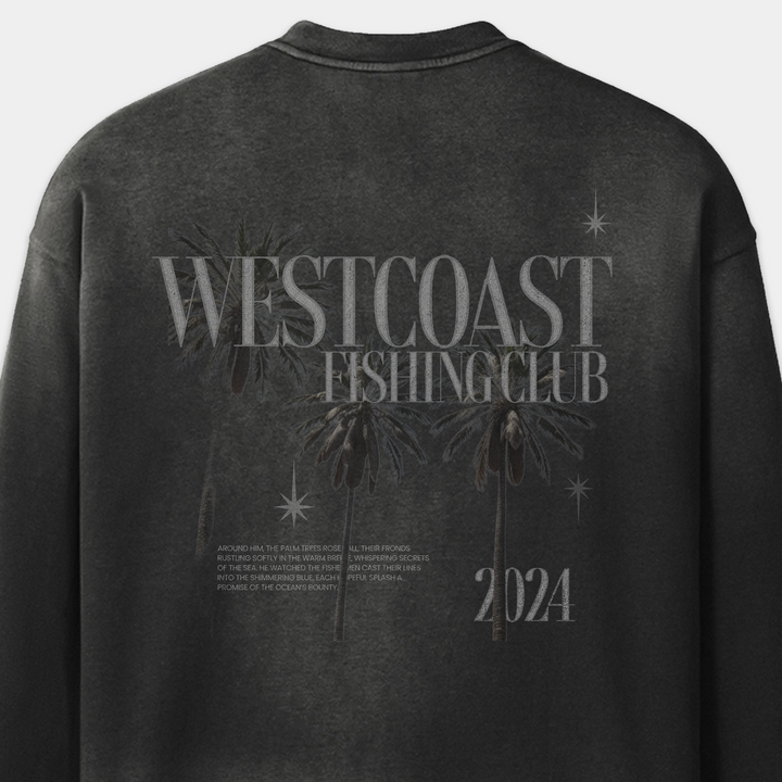 West Coast Palms Long Sleeve Tee - Black