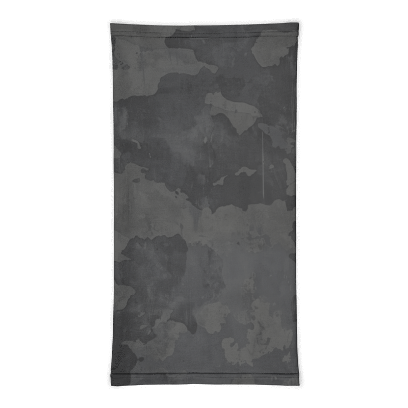 Camo Neck Gaiter - Black