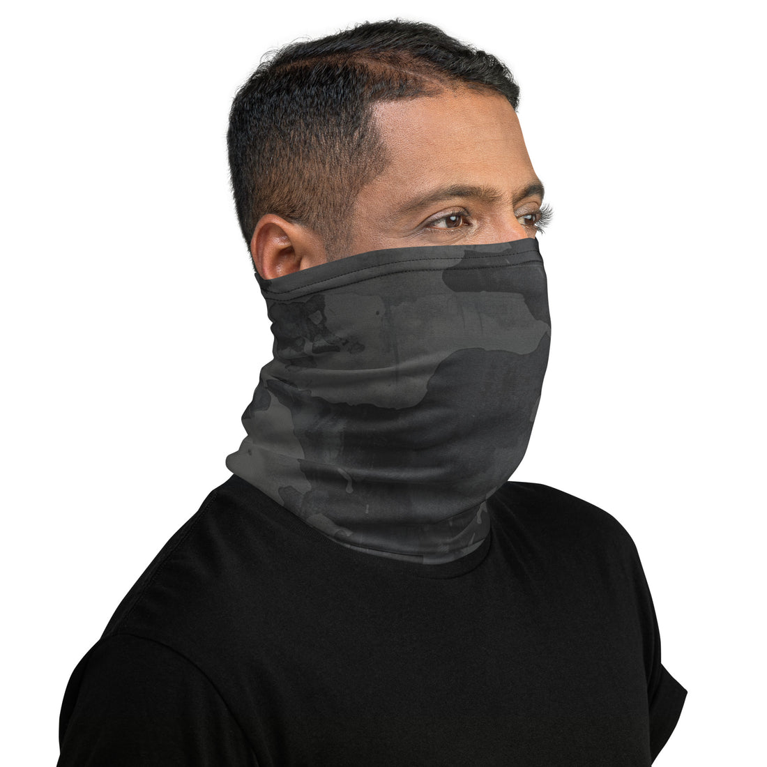 Camo Neck Gaiter - Black