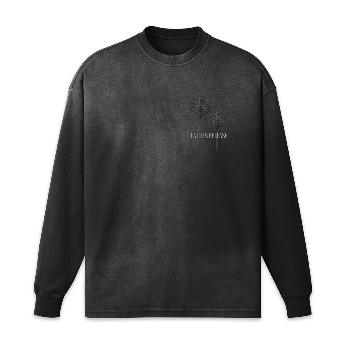 West Coast Palms Long Sleeve Tee - Black